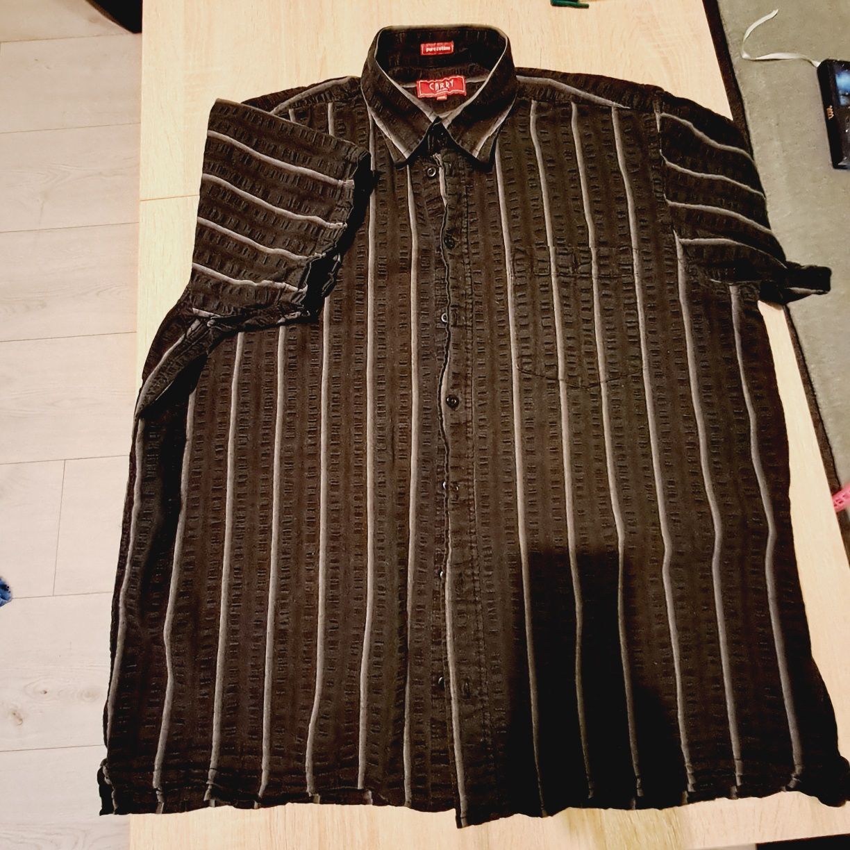 Koszula męska czarna CARRY xxxl