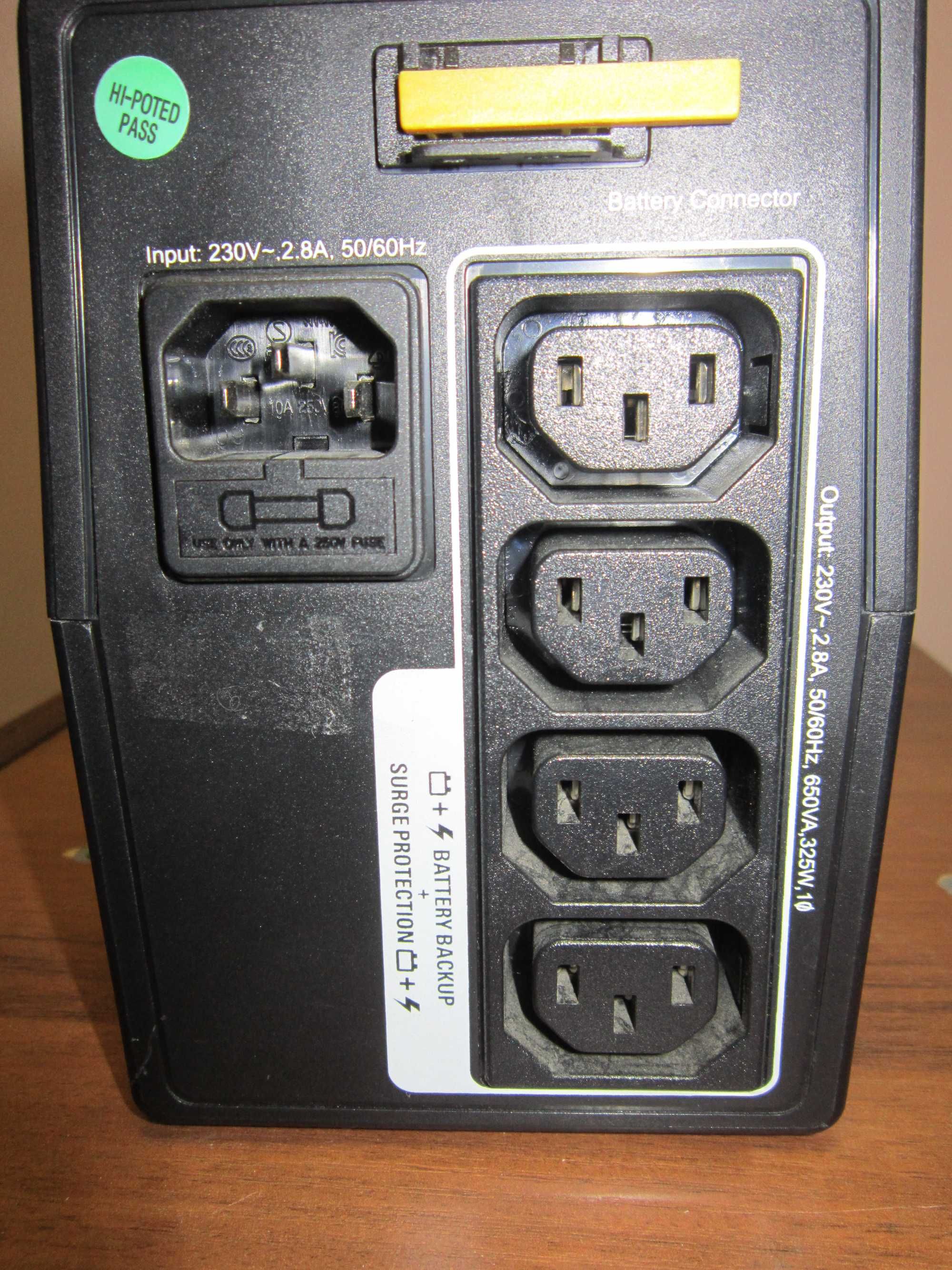 дбж APC Back-UPS 650VA
