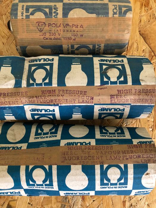 Żarówki z lat 80 i 90 POLAMP PILA Zestaw różne rodzaje