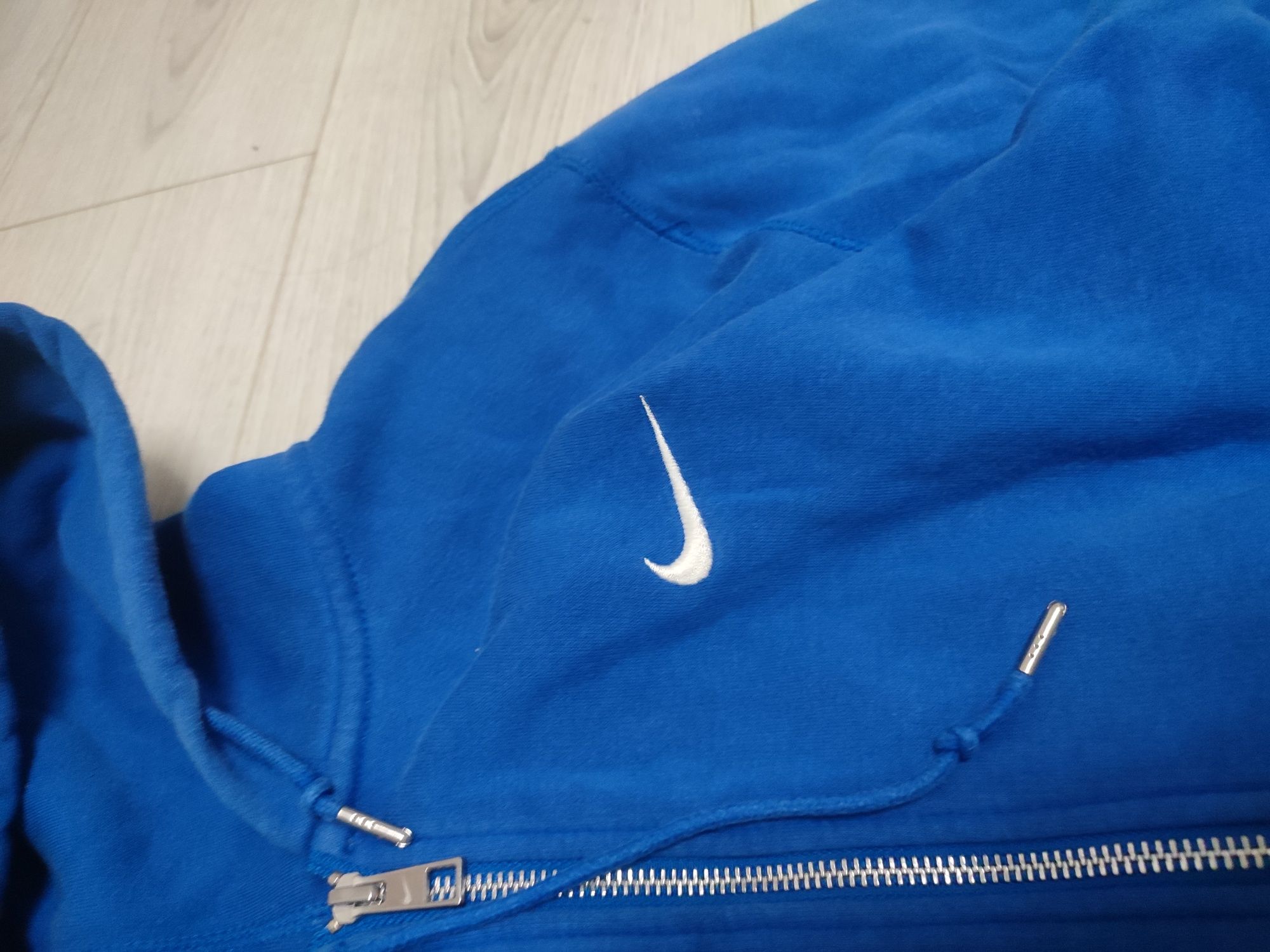 Кофта худ зипі Nike синя оригінал