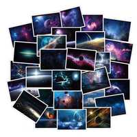 Набор виниловых наклеек стикеров планеты галактики космос звезды 30 шт