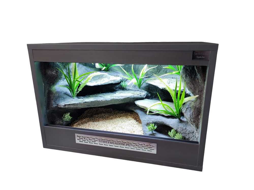 Terrarium pustynne nr657 60/40/40 dla gekona lamparciego NA ZAMÓWIENIE