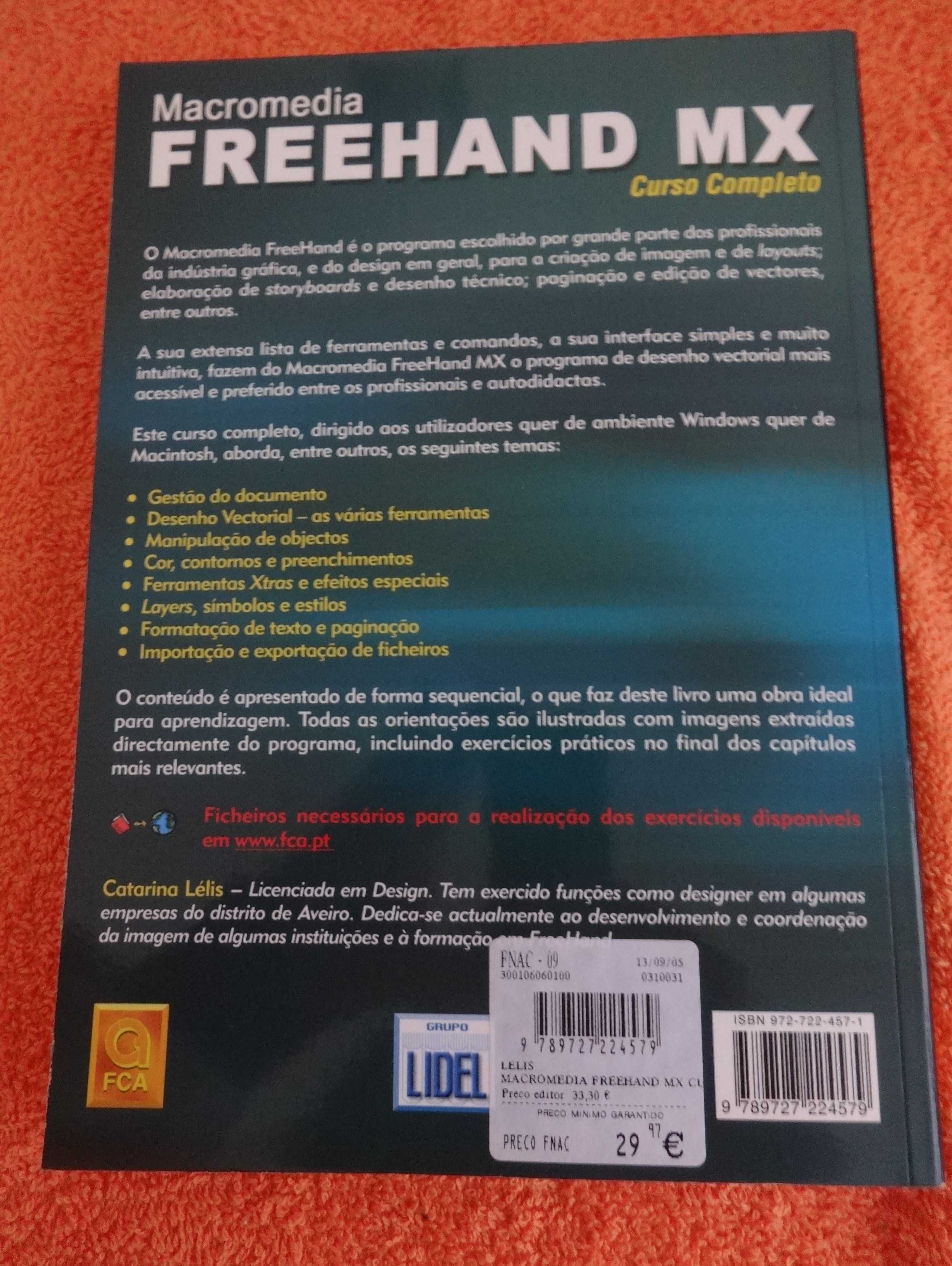 Livro Macromedia Freehand Mx – Curso Completo