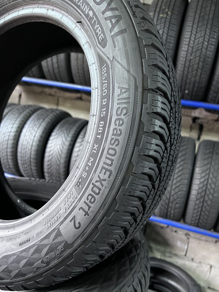 2шт всесезон 185/60/R15 7мм 2022р Uniroyal All Season Expert 2