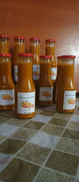 Sok z rokitnika domowej produkcj