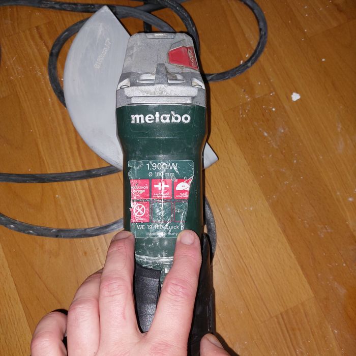 Болгарка Metabo WE 19-180 Quik R Чистая Германия