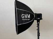 Постійне LED світло GVM SD80D 80W 2700K - 7500K, софтбокс