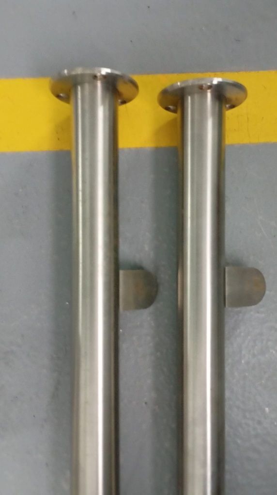 Vedação Vidros laminados em inox para varandas