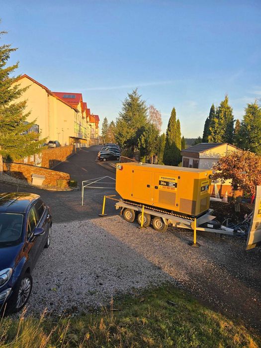 Wynajem agregatów prądotwórczych pod agregaty tynkarskie