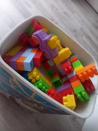 Klocki budowanie kolorowe konstrukcje zabawki dla dzieci