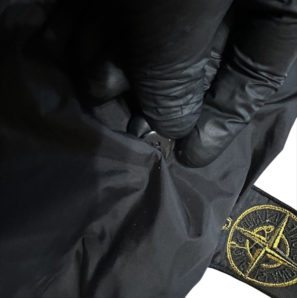 Куртка Stone Island vintage М розмір чорна нейлонова