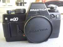 Máquina fotográfica praktica bx20 + flash kalimar tw-3600 + 2 lentes