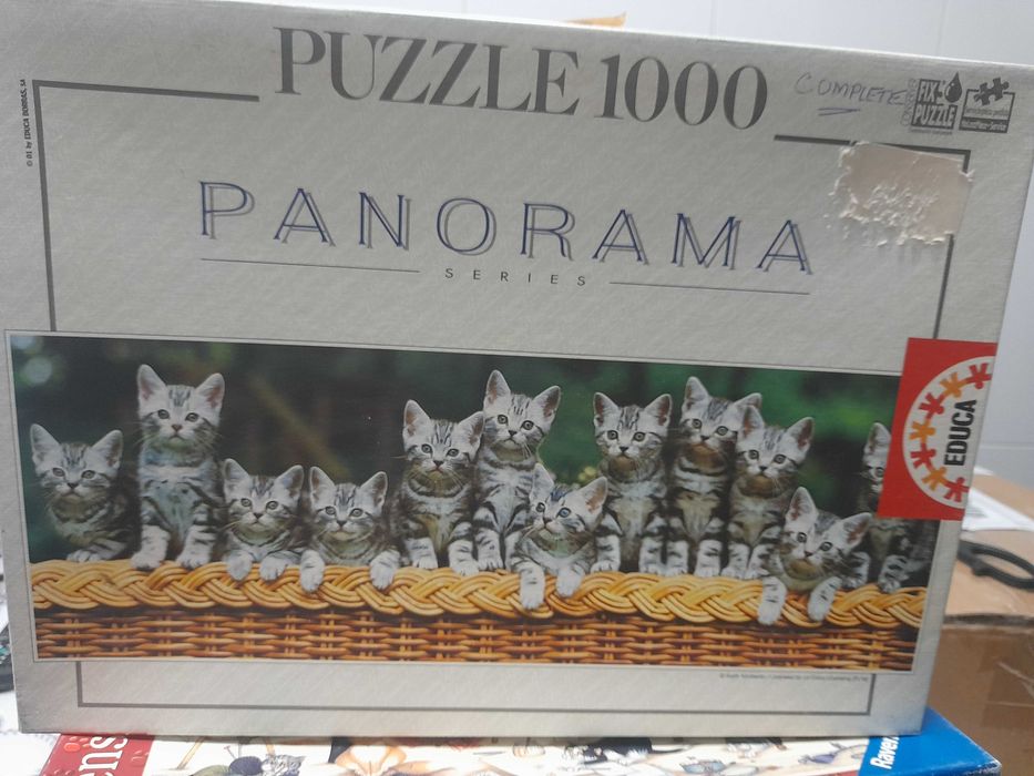 Puzzles 500/1000/1500/2000 peças