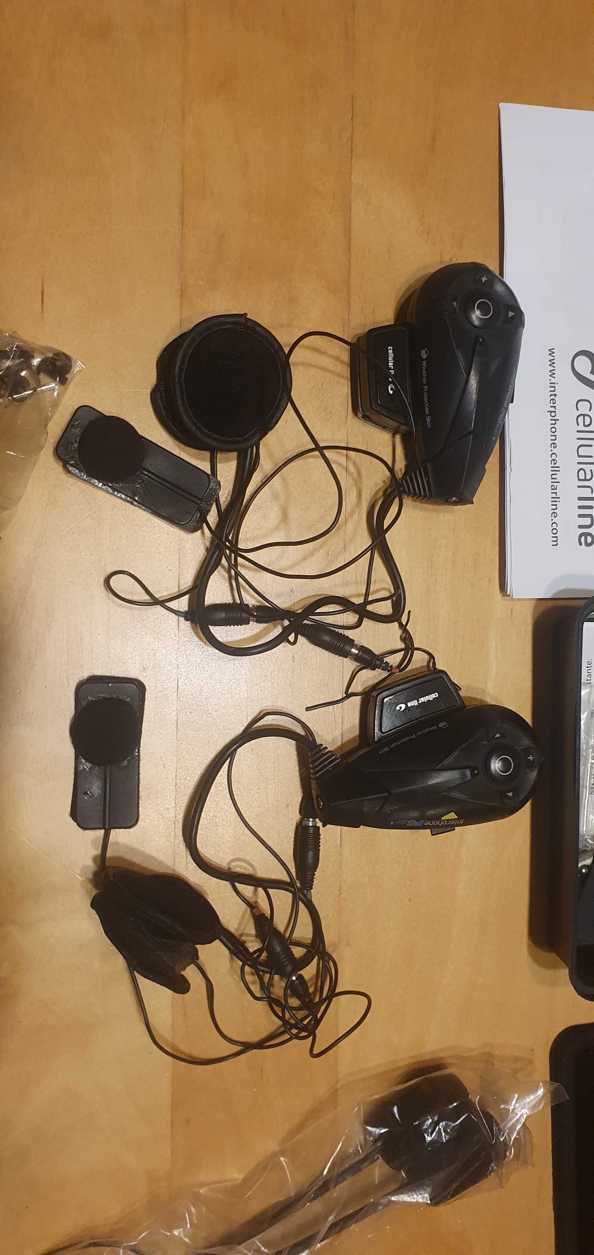 Intercom F5 MC z pilotem na dwa kaski