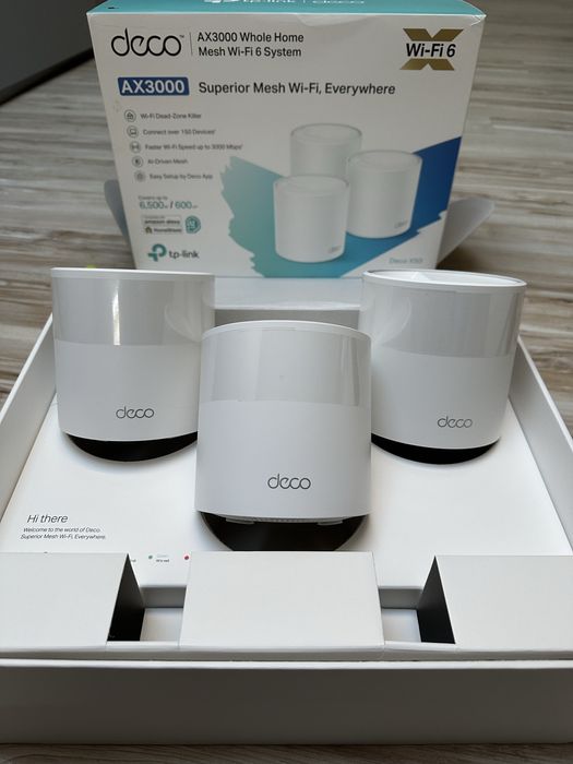 TP-Link Deco X50 Mesh AX3000 Wifi 6 Roteador