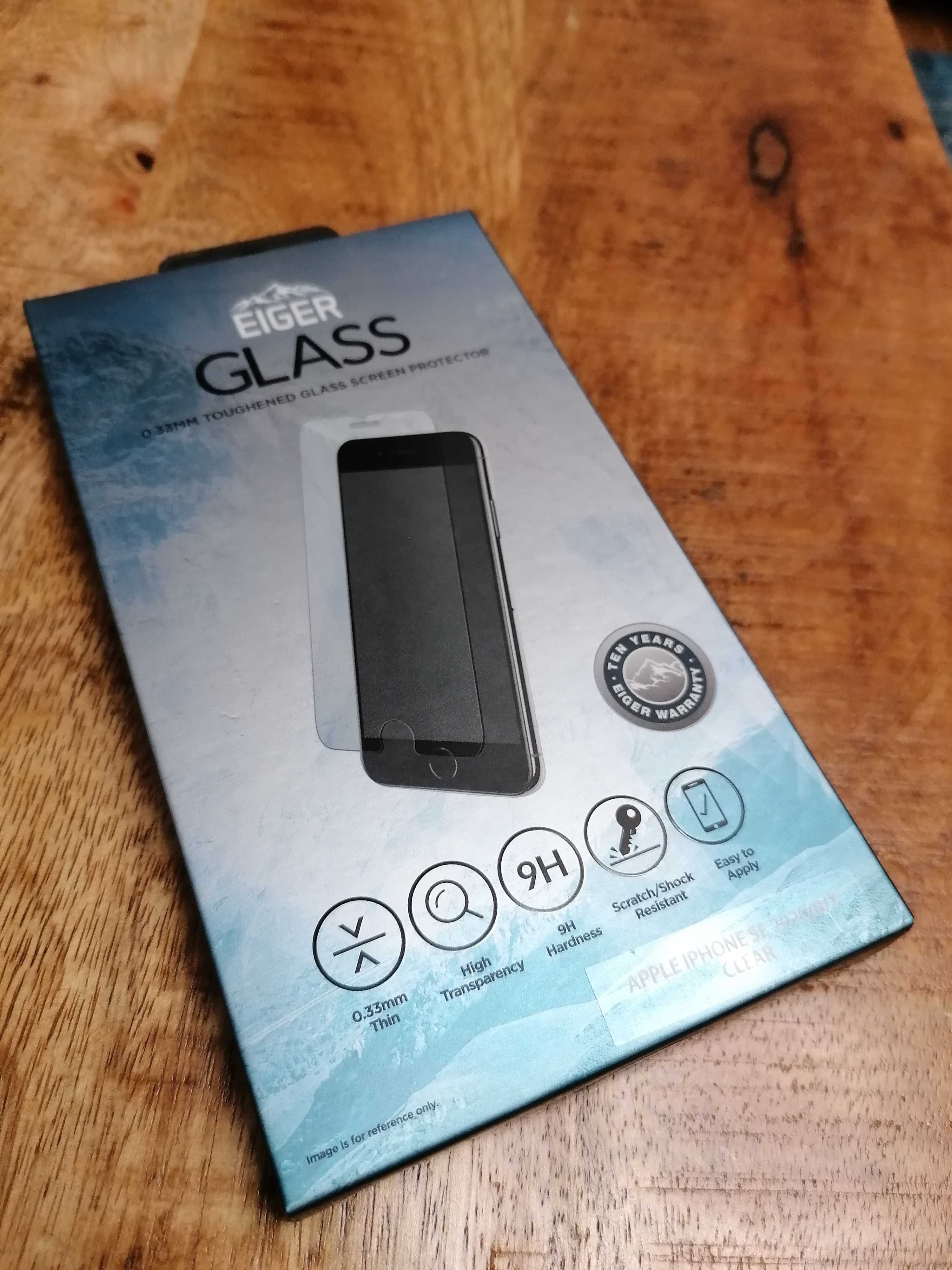 Szkło 9H IPhone SE 2020/8/7 EIGER GLASS