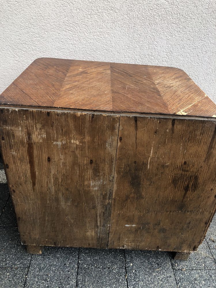 Szafka nocna antyk PRL