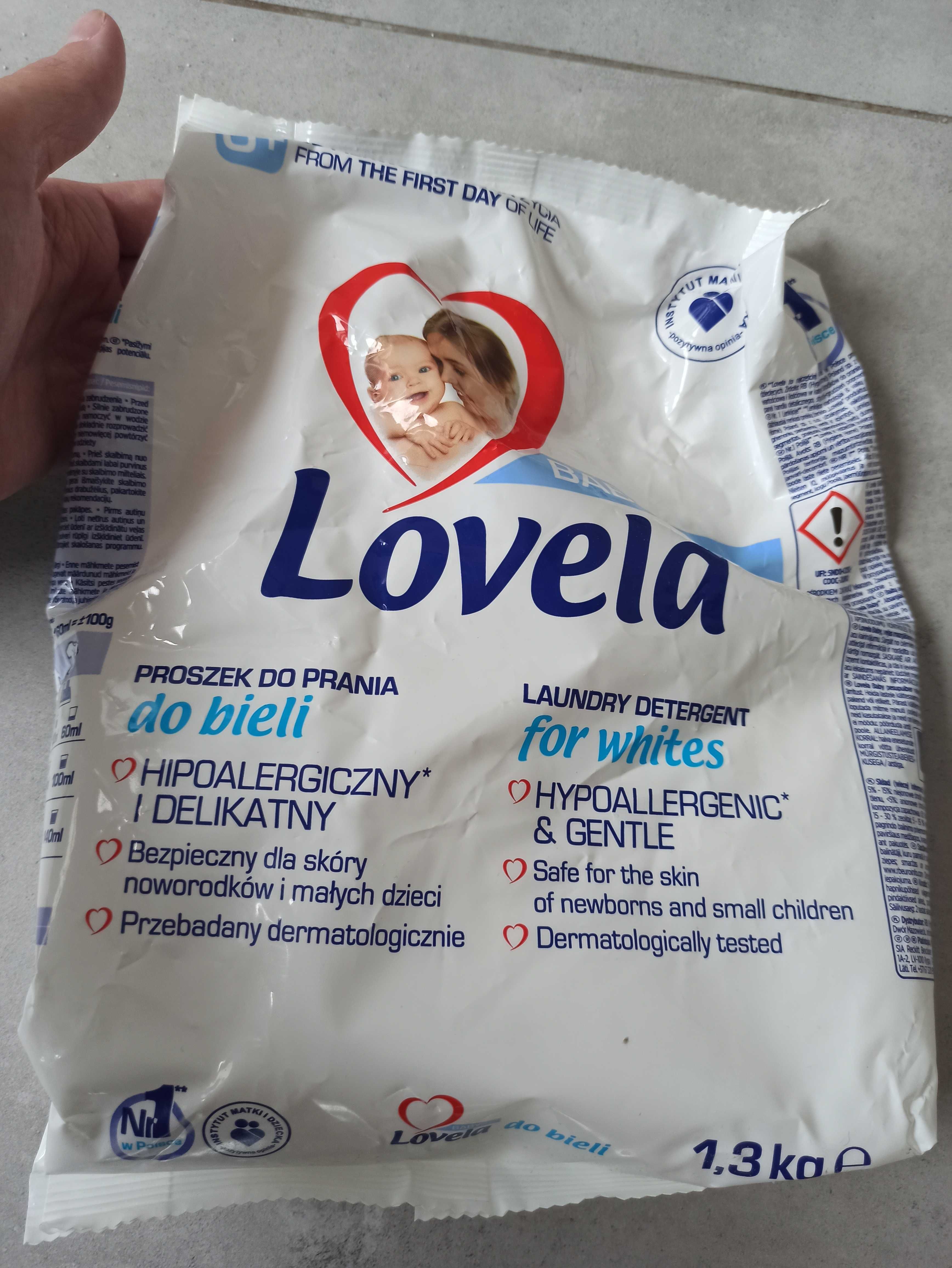 Proszek do białego dla niemowląt