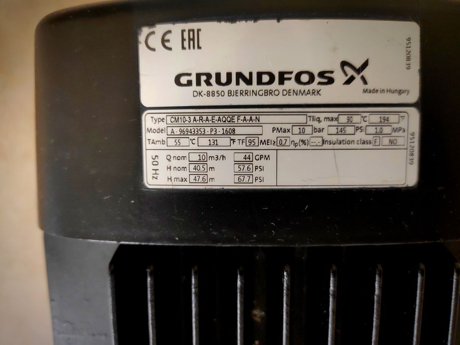 Electrobomba Grundfos