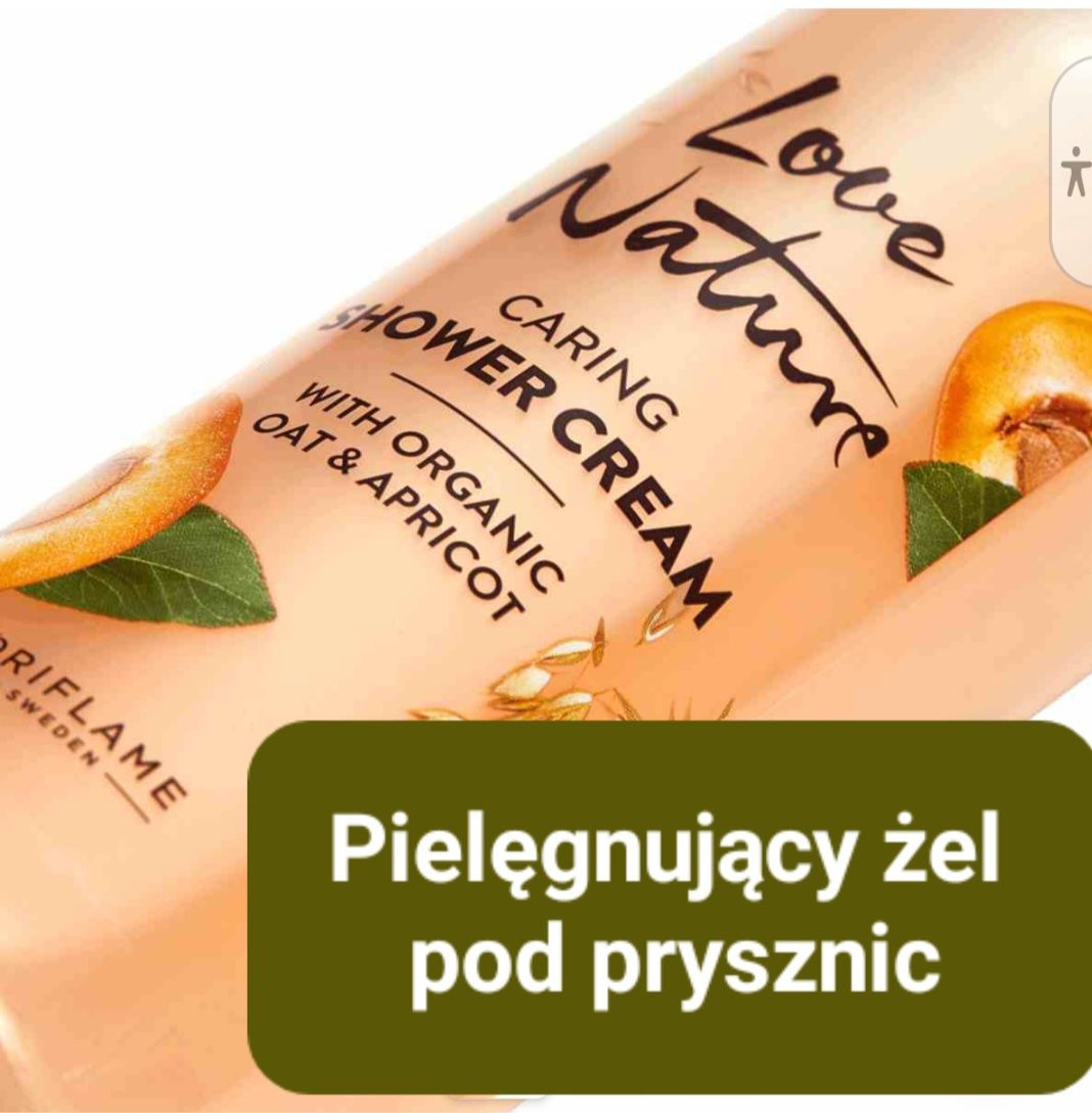 Żel pod prysznic Love Nature marki Oriflame