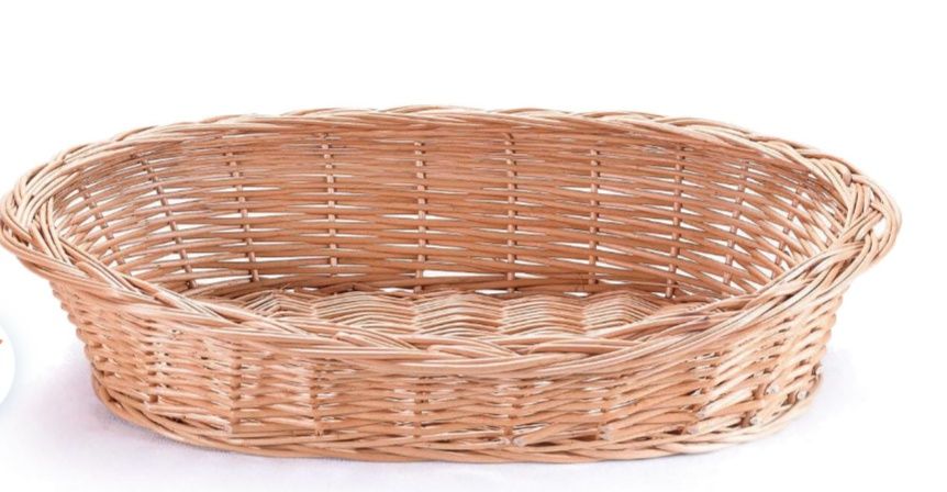 Wiklinowe legowisko dla kota psa koszyk