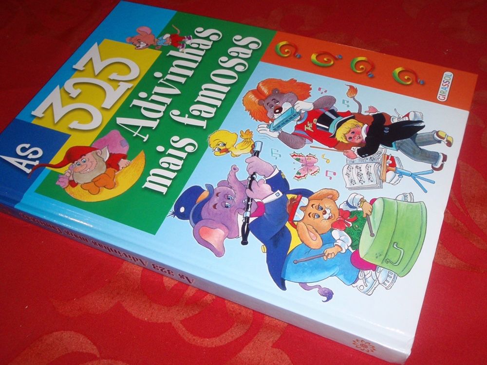 Livro infantil de adivinhas