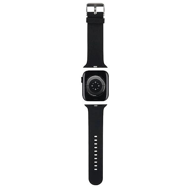 Pasek Karl Lagerfeld 3D Rubber Karl&Choupette Heads na Apple Watch 42/