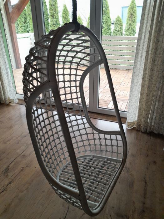 Fotel wiszący wiklinowy