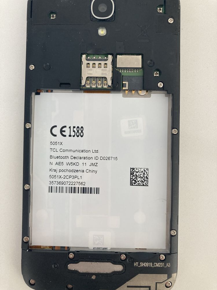 Telefon Alcatel Pop 5 + etui