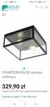 EGLK Charterhoues oprawa sufitowa 49392