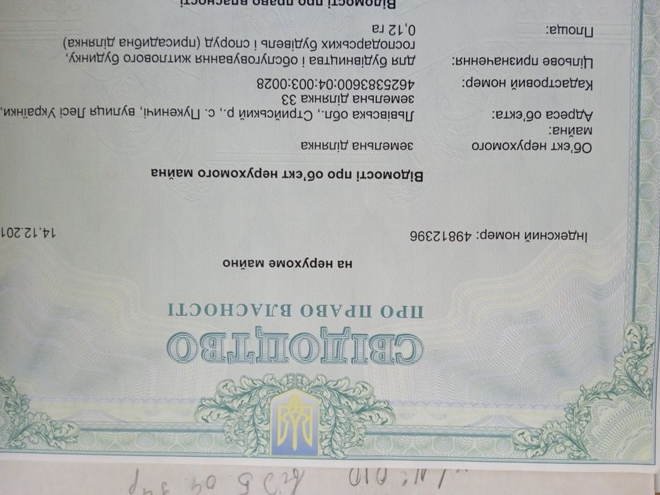Земельна ділянка