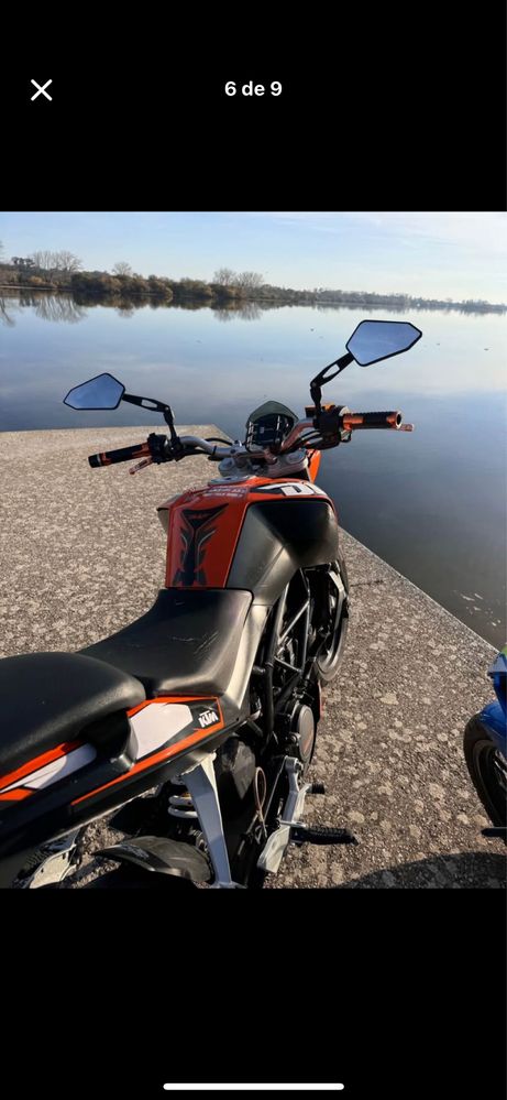 ktm duke 125 mota de dia a dia