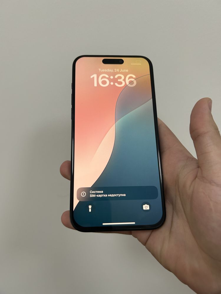 Вживаний Apple iPhone 15 Pro Max 512gb. ( Blue Titanium )
