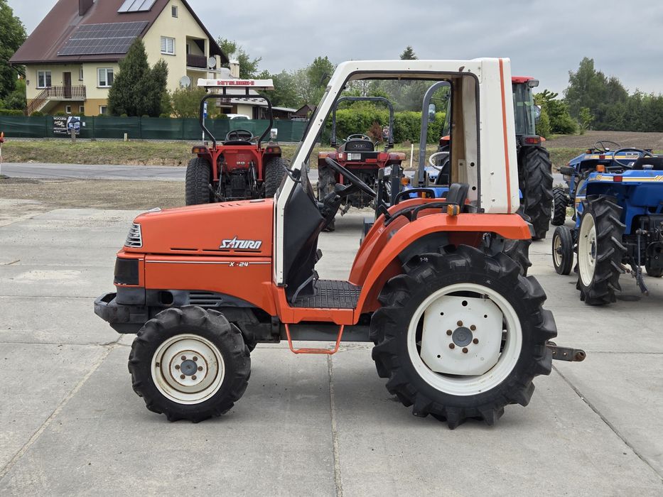 Traktorek japoński Kubota Saturn X24 wspomaganie 4x4 24km