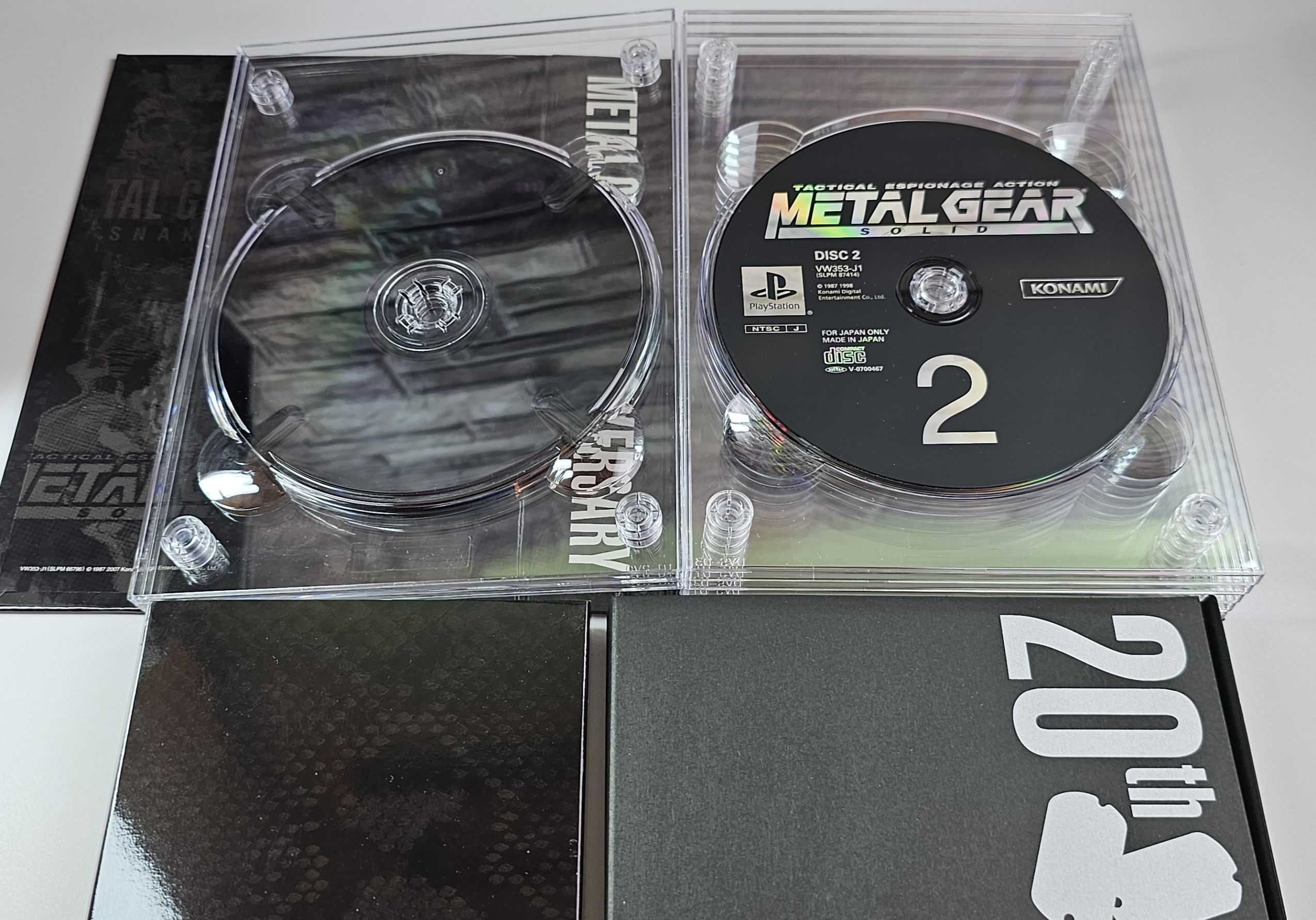 20th Anniversary Metal Gear Solid Collection NOWA PSP