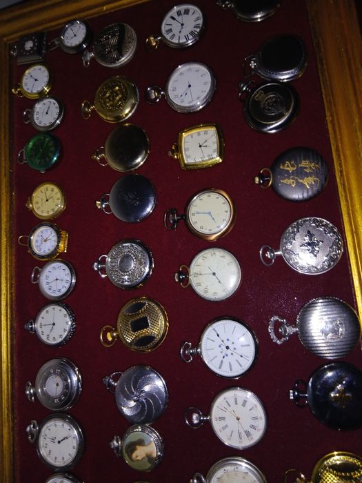 Coleção 50 relógios de bolso  500 €