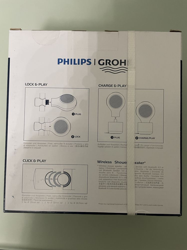 Акустична система для душу Grohe & Philips