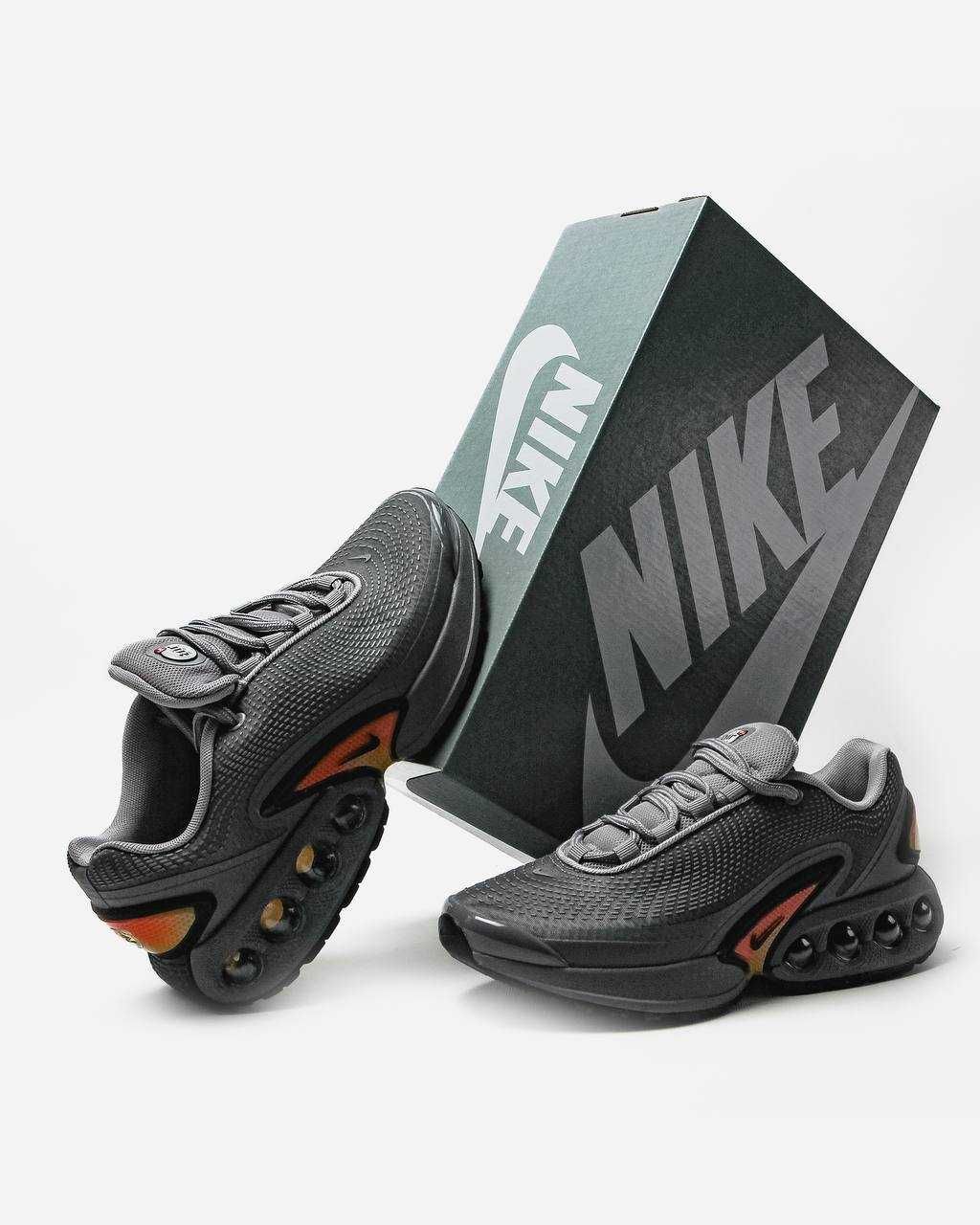 Кроссовки найк аир макс дн серые (40-45) Кросовки мужские nike air max