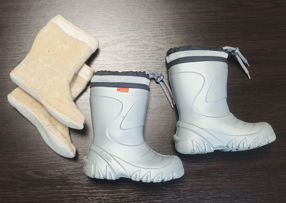 Зимові чобітки чоботи demar 19.5см