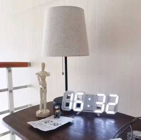 Nowoczesny zegar LED 3D – funkcjonalność i design w jednym