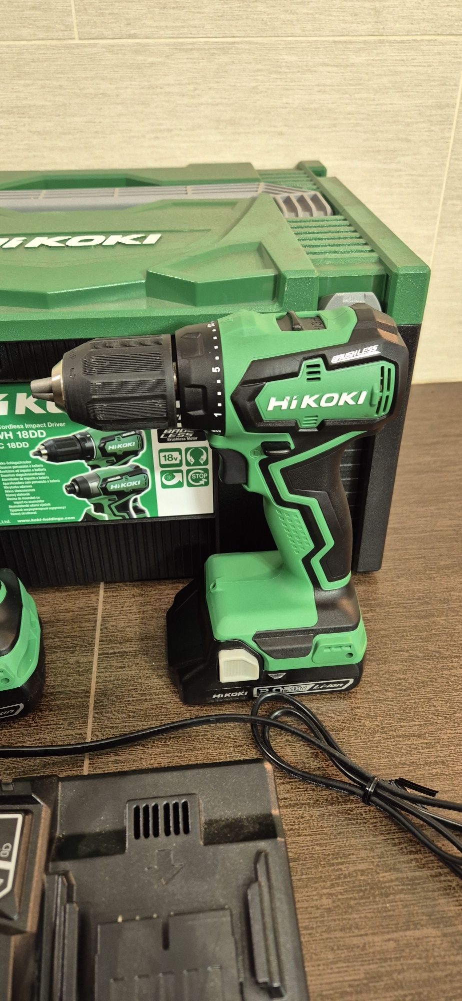 Hikoki KC 18DD wiertarko-wkrętarka i zakrętarka akumulatorowa