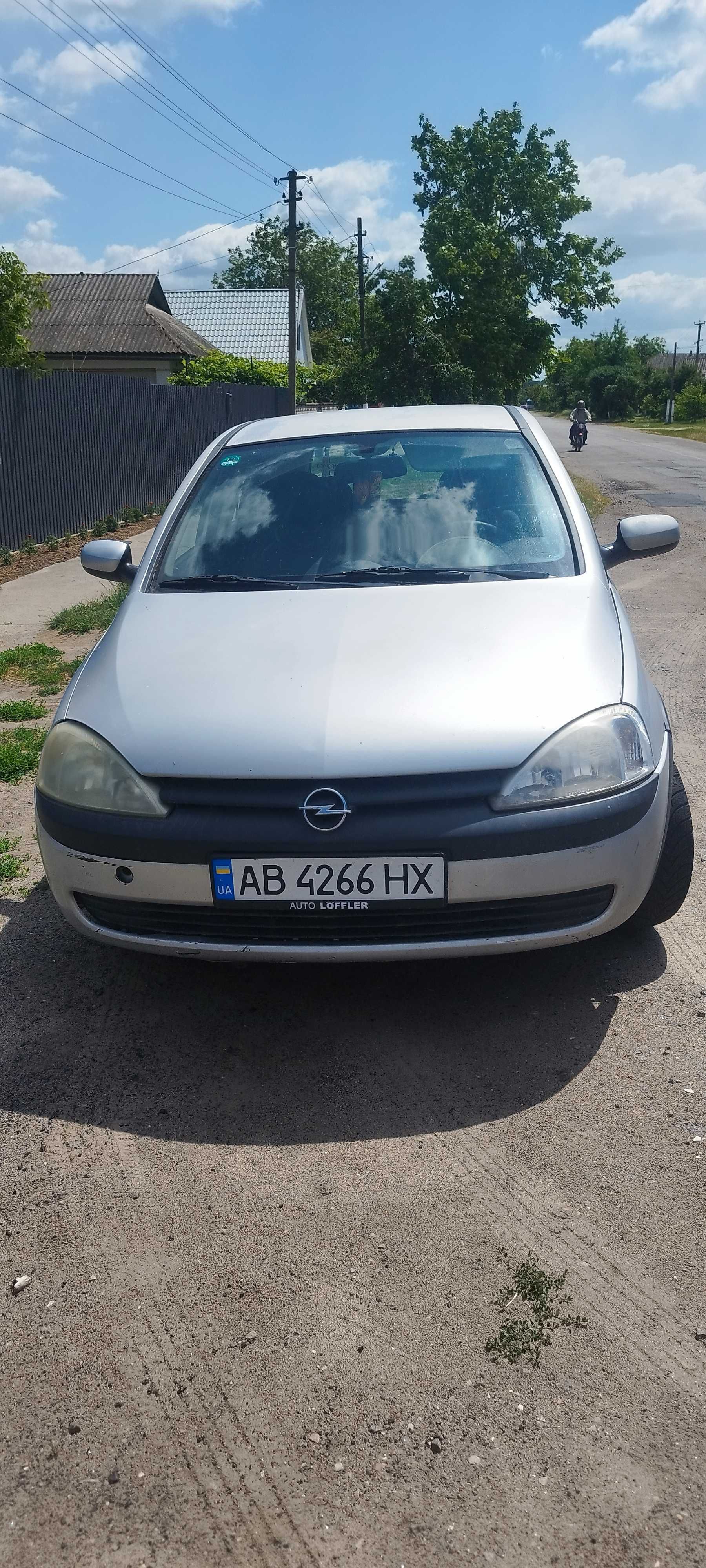 Opel Corsa C 2002р продаж по тех паспорту