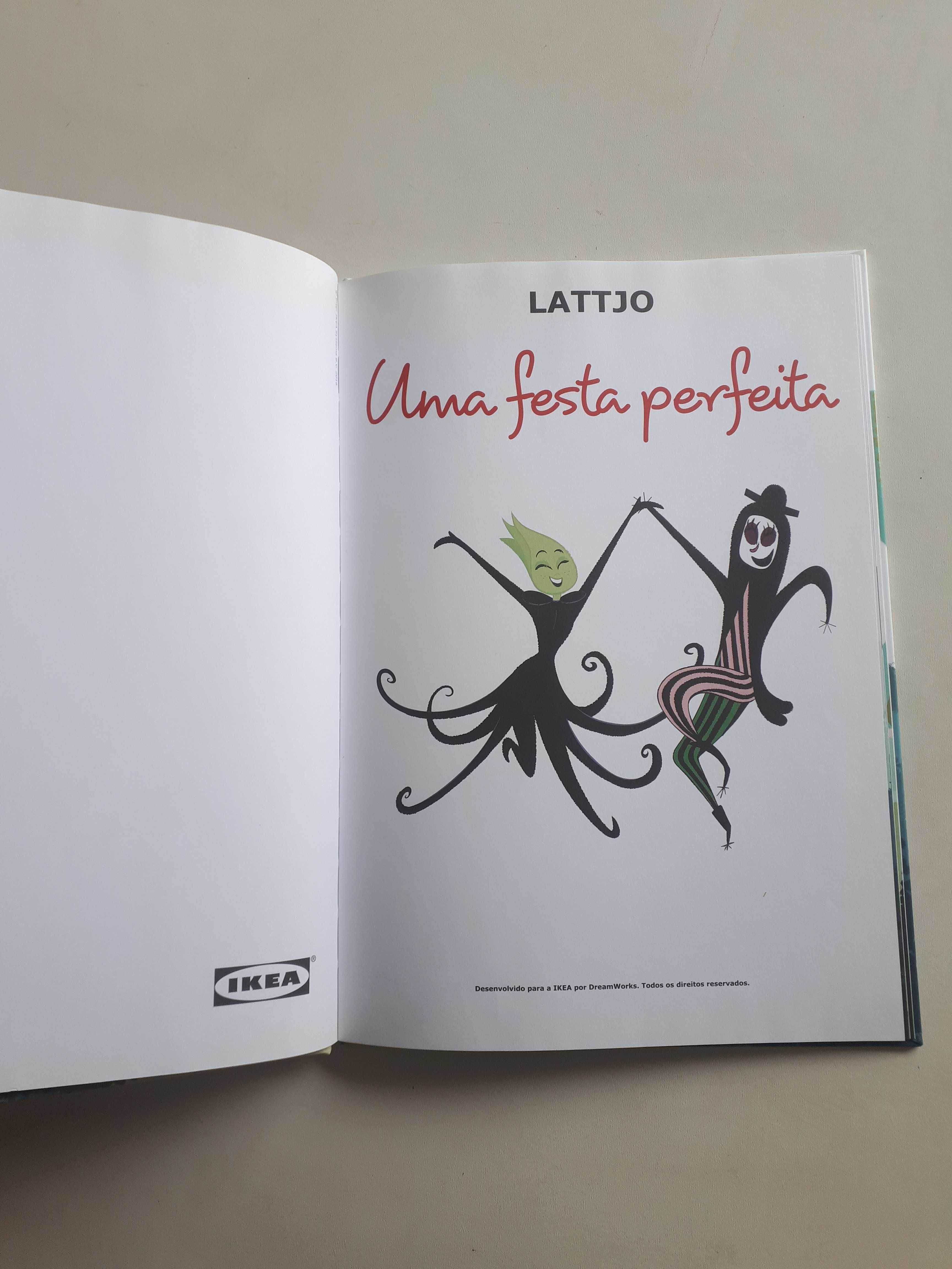 Livro "Uma Festa Perfeita" - Lattjo edição IKEA