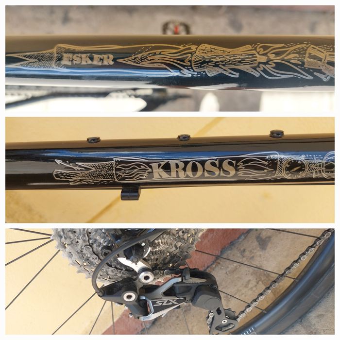 Rower  gravelowy KROSS Esker 4.0 Adv 24r