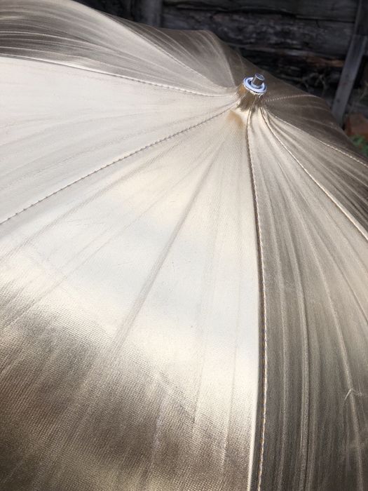 Зонт micropro 100 и 85 см золото-серебро