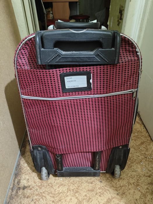 60х45х25 Дорожная сумка на колесах с выдвижной ручкой