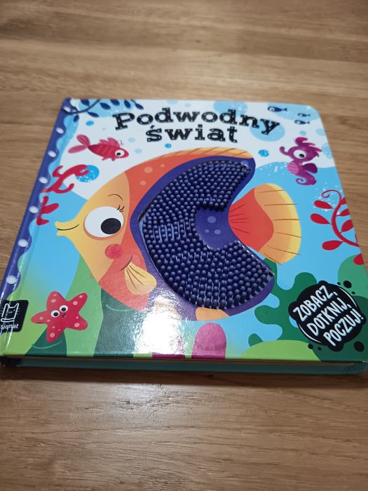 Książka sensoryczna podwodny świat