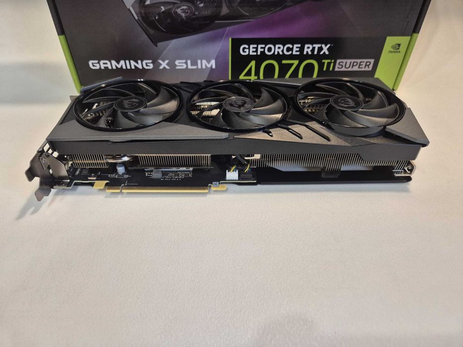 Karta graficzna MSI GeForce RTX 4070 Ti SUPER GAMING X SLIM 16 GB