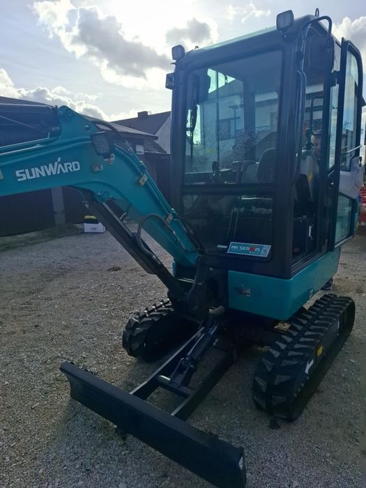 Wypożyczalnia,minikoparka, frezarka do podł wycinak darni,