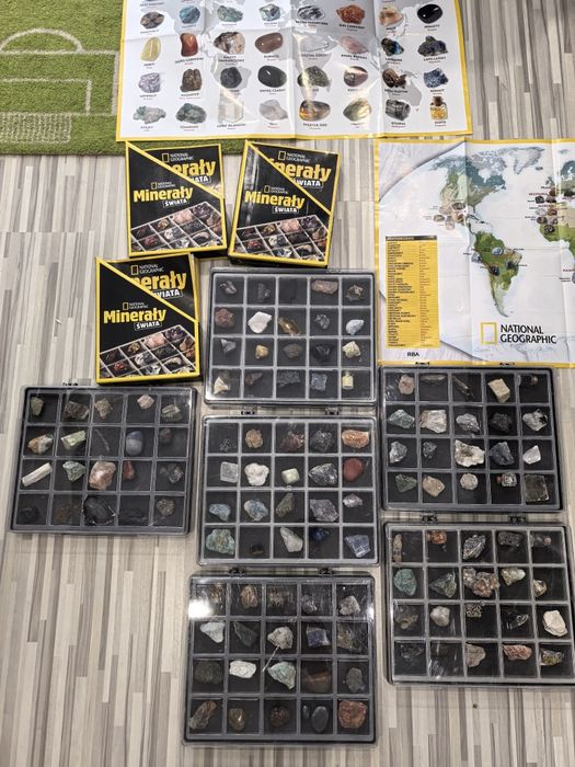 Kolekcja Minerały Świata National Geographic